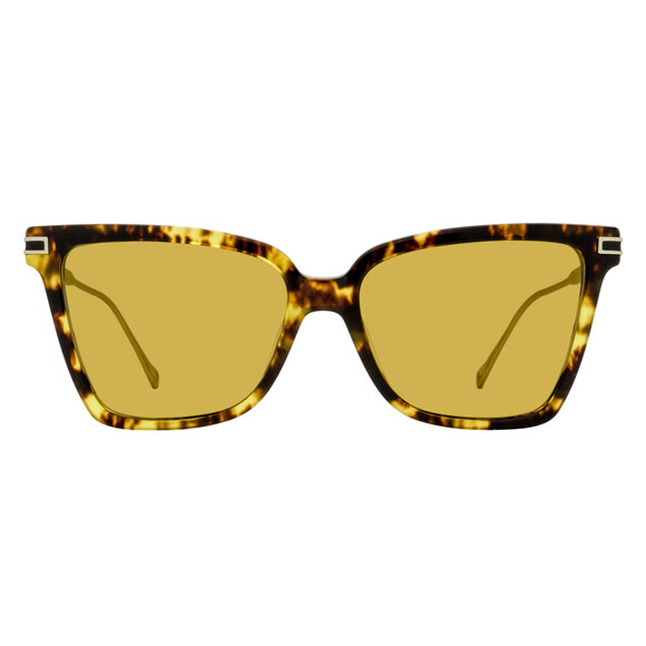 Ferragamo Gancini Butterfly Sunglasses SF2036S 242 Tortoise/Gold 56mm